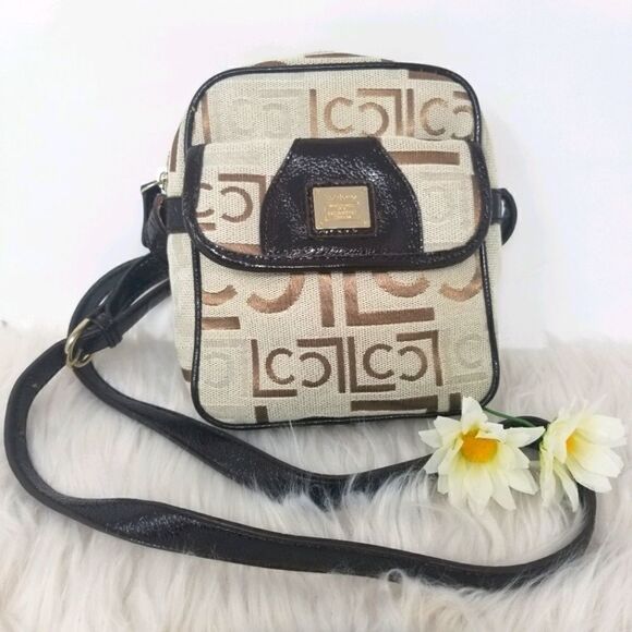 Liz Claiborne Canvas Crossbody Bag - Picture 1 of 13